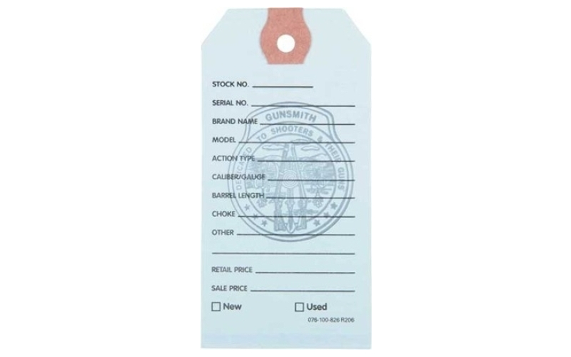 Ruger 100 light blue gun price tags