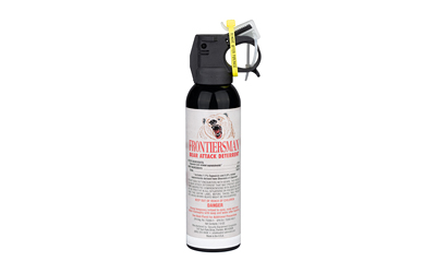 Sabre Frontiersman Bear Spray, 7.9 Ounces, Black FBAD-03