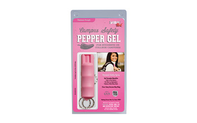 Sabre Campus Safety Pepper Spray, Gel, .54oz, Pink HC-14-CPG-PK-US