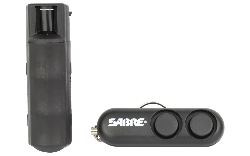 Sabre Personal Safety Kit, Pepper Spray and Personal Alarm, Black HCPA-BKOC