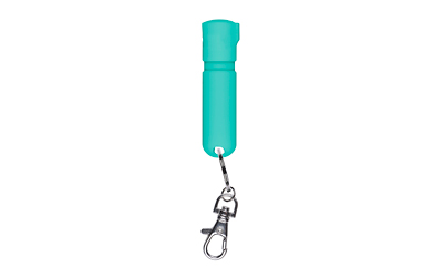 Sabre Mighty Discreet Pepper Spray, Cone in Small Clamshell, Mint Finish MD-MT-02