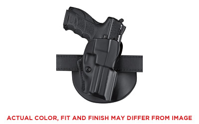 Safariland Model 5198, Belt Holster, Fits Glock 17/22 4.5", 19/23 4", Right Hand, Plain Black 5198-283-411