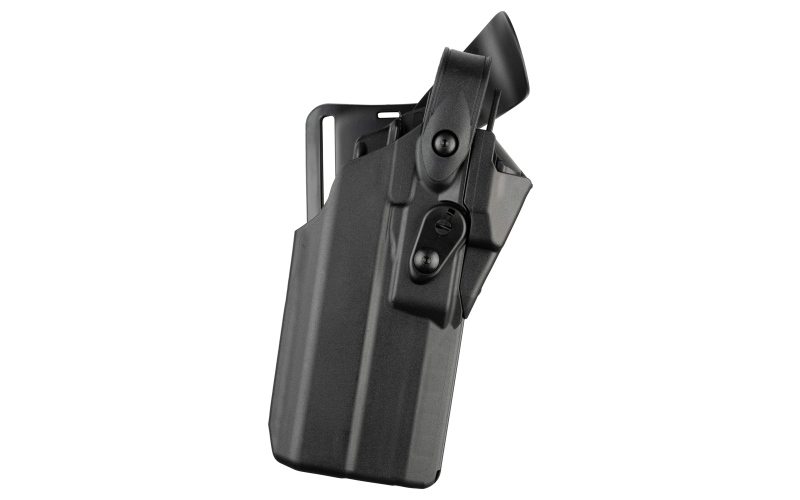 Safariland 7360RDS, ALS/SLS Mid-Ride Level-III Retention Holster, Fits Glock 19 MOS with TLR-1, TLR-1HL, X200, X300, X300U, X300U/V and Leupold Deltapoint PRO, Trijicon RMR, SRO, Dr. Optic, JPOINT, Vortex Viper, or Burris Fastfire, Kydex, Black, Right Hand 7360RDS-28325-411