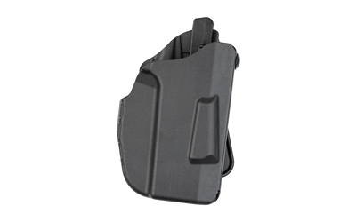 Safariland 7371 7TS, ALS, Automatic Locking System, Outside the Waistband Paddle/Belt Loop Holster, For Glock 43/43X/43X MOS/and Springfield Hellcat, Plain Finish, Black, Right Hand 7371V2-895-411