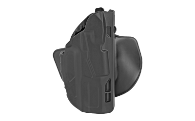 Safariland Model 7378, 7TS, ALS Concealment Holster w/ Flexible Paddle and Adjustable Belt Loop, Fits S&W M&PC, Kydex, Black, Right Hand 7378-222-411