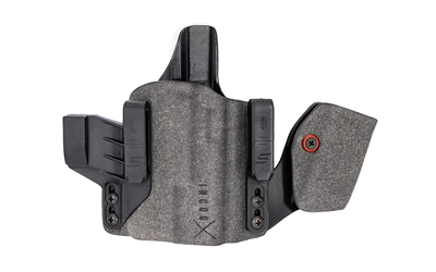 Safariland INCOG-X, Joint Collaboration with Haley Strategic, Inside the Waistband Holster, Fits Sig Sauer P365/X/XL with Light, Integrated Magazine Caddy, Microfiber Suede Wrapped Boltaron Construction, Black, Right Hand 1334633