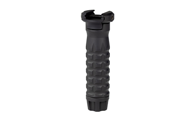 Samson Manufacturing Corp. Vertical Forend Grip, Fits Picatinny Rail, Matte Finish, Black, 4.2" Long, Grenade Texture 04-06098-01