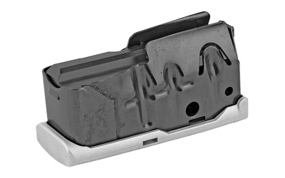 Savage Arms Magazine, Bottom Release, Short Action, 25-06 Rem,/ 270 Win/ 30-06 Springfield, 4 Rounds, Fits 110/114/116C, Stainless Finish 55109