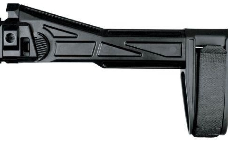 Evo2 pistol side folding stabilizing brace blk sb logo
