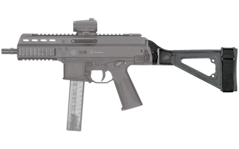 Sbti side folding brace blk sbt logo fits b&t apc + hk ump