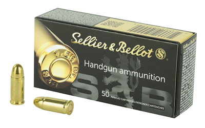 Sellier & Bellot Pistol, 32ACP, 73 Grain, Full Metal Jacket, 50 Round Box SB32A