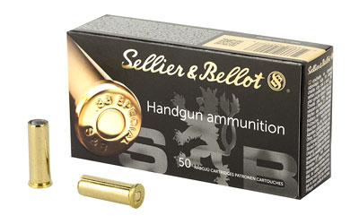 Sellier & Bellot Pistol, 38 Special, 148 Grain, Wadcutter, 50 Round Box SB38B