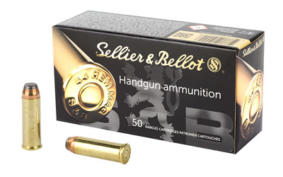 Sellier & Bellot Pistol, 44MAG, 240 Grain, Soft Point, 50 Round Box SB44A