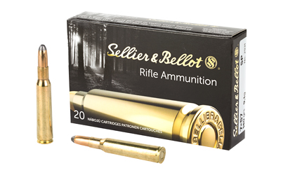 Sellier & Bellot Rifle, 7X57, 140 Grain, Soft Point, 20 Round Box SB757B