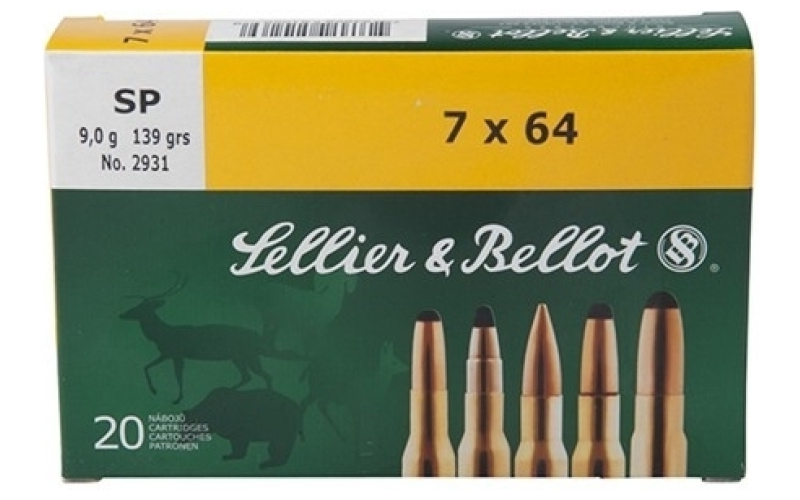 Sellier & Bellot Sellier & bellot 6,5x57r 131 gr sp 20/bx