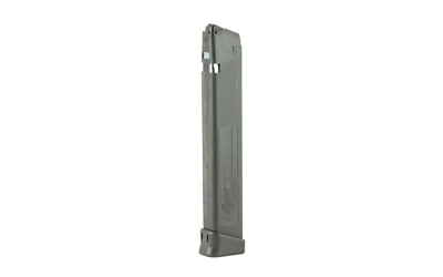 SGM Tactical Magazine, 9MM, 33 Rounds, Fits Glock 17, Polymer, Black SGMT9G33R
