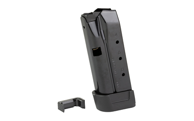 Shield Arms Magazine, 9MM, 9 Rounds, Fits Glock 43, Powercron Finish, Black, Includes Steel Magazine Release Z9-COMBO-1M-1C