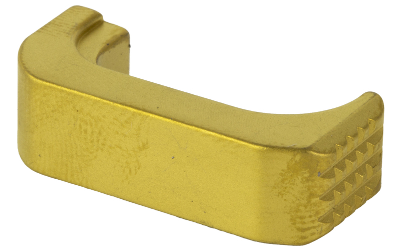Shield Arms Premium Mag Release, For Glock 43X/48, Anodized Finish, Gold, Right Hand Only G43X-PRM-GLD-RH