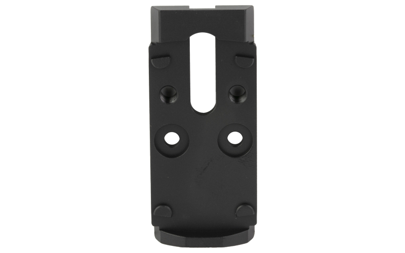 Shield Sights Mounting Plate, Black, Fits Walther PPQ Q4/Q5 MNT-PPQ-SMS-RMS