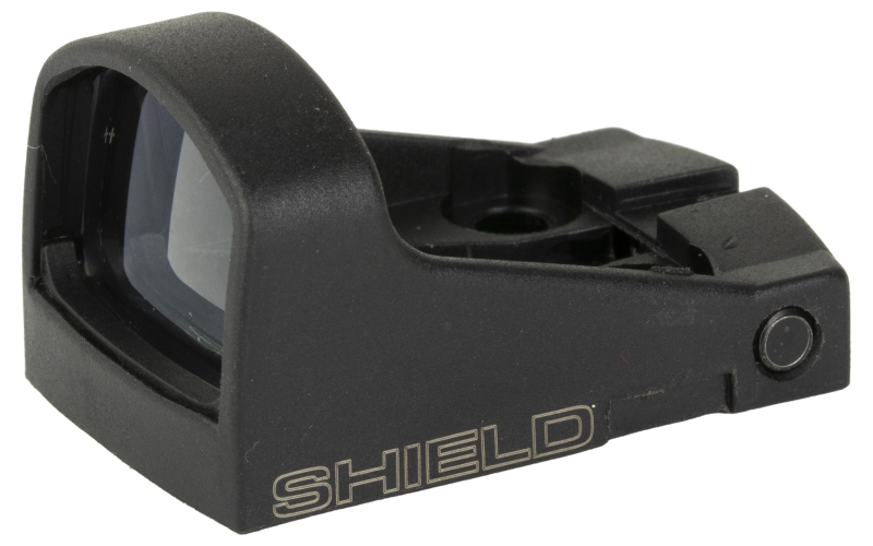 Shield Sights SHIELD Mini Sight, Glass Edition, Red Dot Sight, Non Magnified, SMS Footprint, 2 MOA, Black SMS-2MOA-POLY
