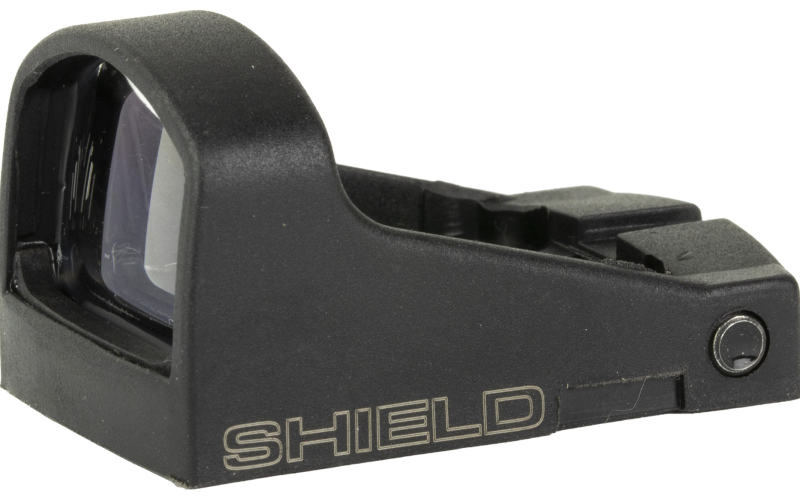 Shield Sights SHIELD Mini Sight, Red Dot Sight, Non Magnified, Fits SMS Footprint, 4MOA Dot, Black SMS-4MOA-POLY