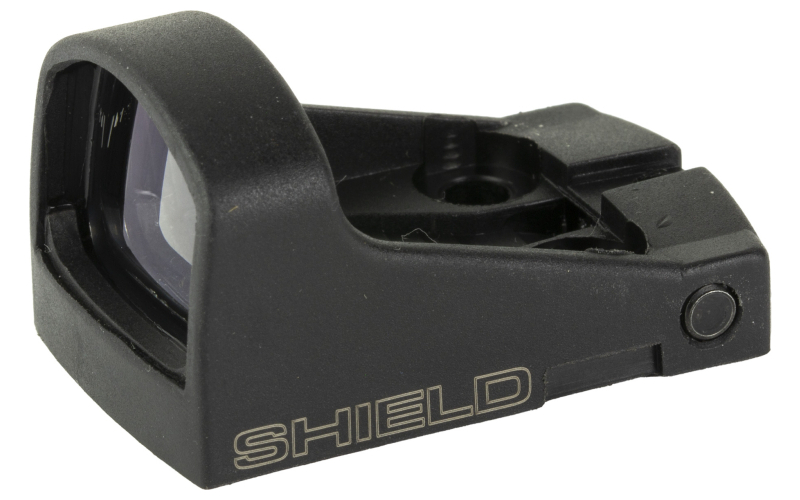 Shield Sights SHIELD Mini Sight, Red Dot Sight, Non Magnified, SMS Footprint, 2 MOA, Black SMS-65-2MOA-POLY
