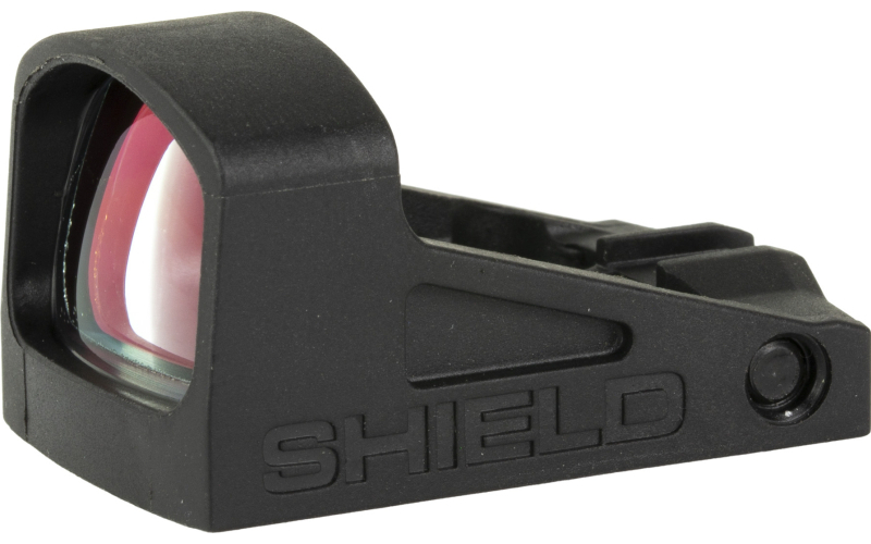Shield Sights SHIELD Mini Sight 2.0, Glass Edition, Red Dot Sight, Non Magnified, Fits SMS Footprint, 4MOA Dot, Black SMS2-4MOA-GLASS
