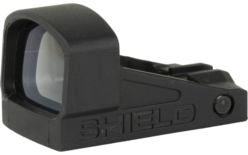 Shield Sights SHIELD Mini Sight, Compact, Red Dot Sight, Non Magnified, Fits SMSc Footprint, 4MOA Dot, Black SMSC-4MOA-POLY