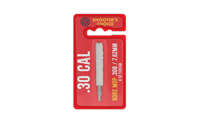 Shooter's Choice Shooters Choice, Mop, 3", For .30 Cal, 8-32 Threads SHF-3M30