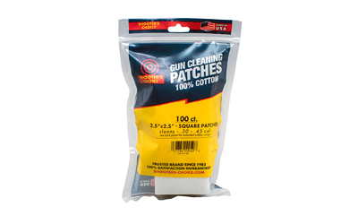 Shooter's Choice Shooters Choice Cleaning Patch, 2.5", 100 Pack SHF-917-100