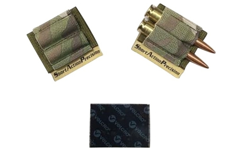 Short Action Precision Sap two round holder 308, multicam