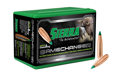 Sierra Bullets Tipped GameKing, .264 Diameter, 6.5MM, 130 Grain, Ballistic Tip, 100 Count 4330