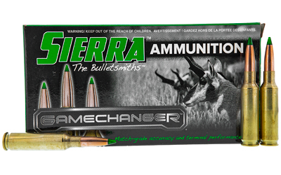 Sierra Bullets GameChanger, 6.5 Creedmoor, 130Gr, Tipped GameKing, 20 Round Box A4330--05