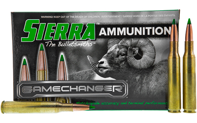 Sierra Bullets GameChanger, 270 Winchester, 140Gr, Tipped GameKing, 20 Round Box A4440--03