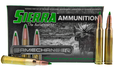 Sierra Bullets GameChanger, 300 Winchester Magnum, 180Gr, Tipped GameKing, 20 Round Box A4680--07
