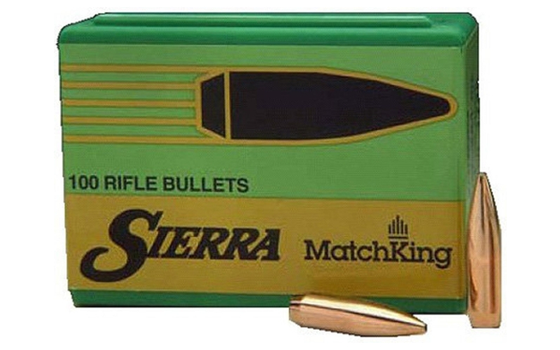 Sierra matchking long range specialty bullets .22 cal .224" 90 gr hpbt match 500/ct