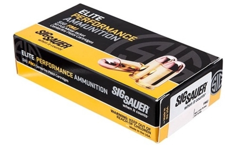 Sig Sauer 357 sig 125gr full metal jacket 50/box