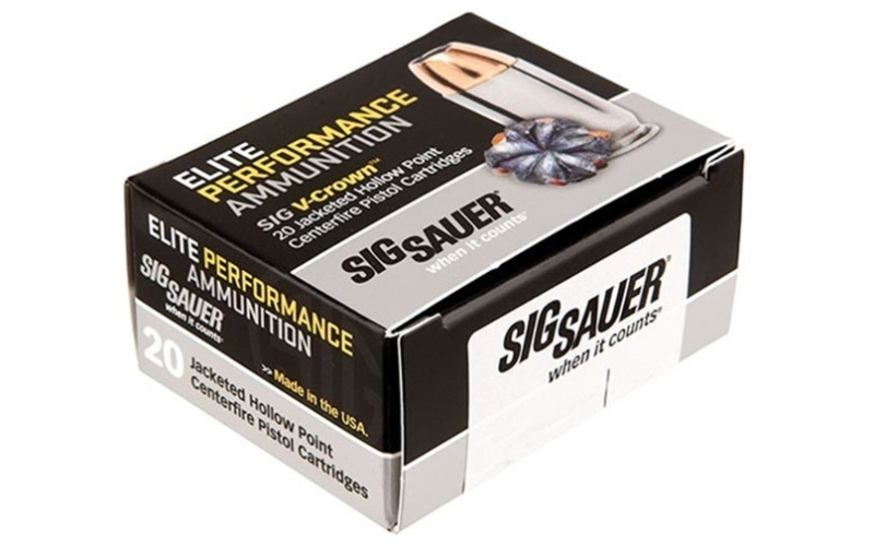 Sig Sauer 45 long colt 230gr jacketed hollow point 20/box