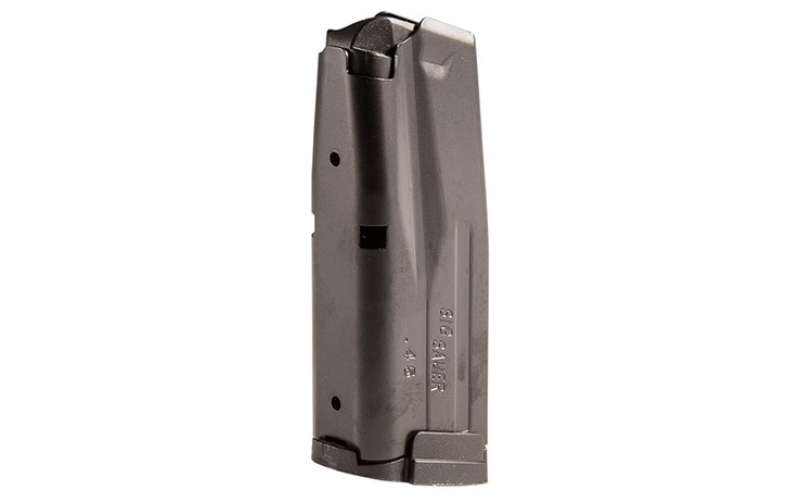 Sig Sauer 6 round 45 auto subcompact magazine, black