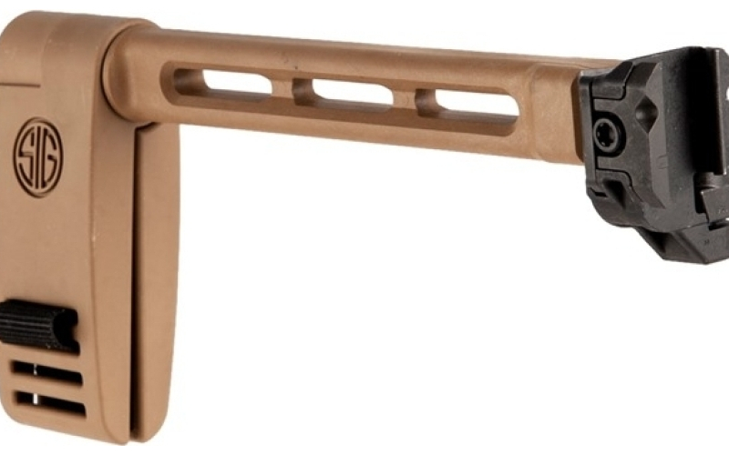 Sig Sauer Mcx/mpx pivoting countour brace, coyote