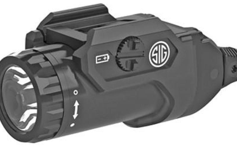 Sig sauer foxtrot2 weapon-mounted white light 550 lumen - black