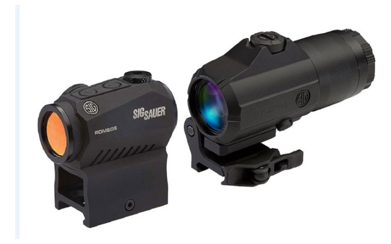 Sig Sauer Romeo5 red dot w/juliet 3 3x magnifier