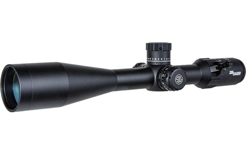 6-24x50mm ffp illuminated mrad reticle black