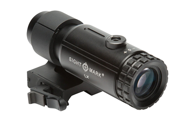 Sightmark T-5 Magnifier 5X with Flip to Side Mount, 5X Magnifier, 30mm Tube, Matte Finish, Black SM19064