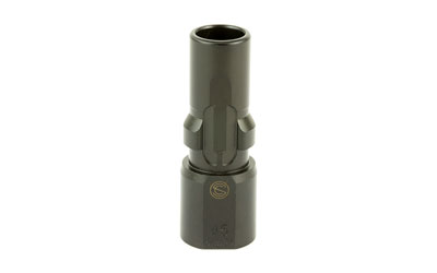 SilencerCo 3-Lug Muzzle Device, 45ACP, 5/8X24, Black Finish AC2603