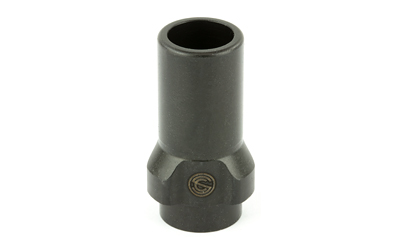 SilencerCo 3-Lug Muzzle Device, 9MM, 1/2X28, Black Finish AC2604