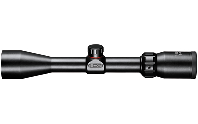 Simmons 8-Point, Rifle Scope, 3-9X40MM, Truplex Reticle, Second Focal Plane, 1" Main Tube, Matte Finish, Black, Includes Optic Rings S8P3940