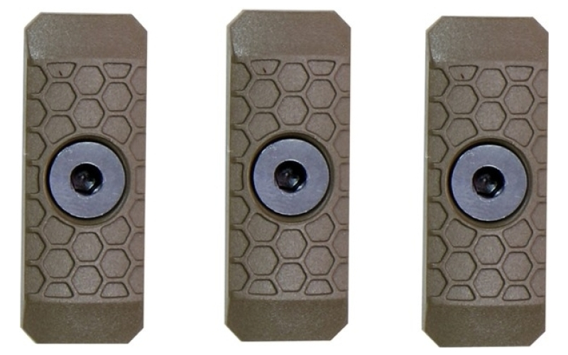 Slate Black Industries Slate grip mini panels 1-slot fde 3-pack