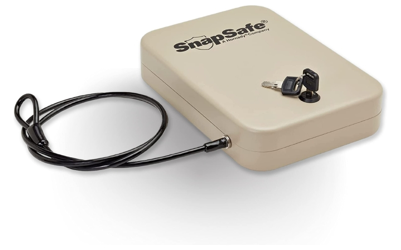 SnapSafe Lock Box, X-Large, Key Lock, Flat Dark Earth, Includes Cable 752102325