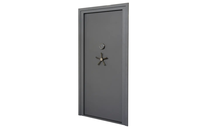 SnapSafe Premium vault door 36''x80'' dark gray